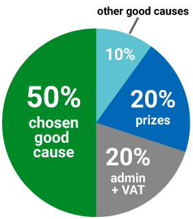 Ticket allocation pie chart