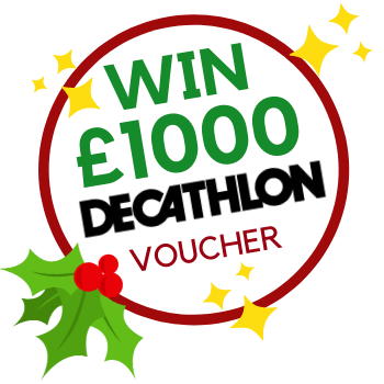 WIN £1000 DECATHLON voucher on the 1st of Jan 2022